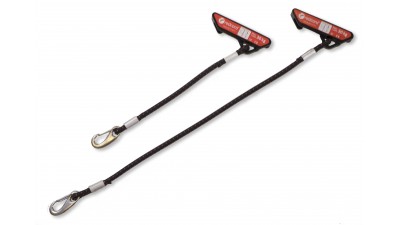 Redcord Elastické lano černé, 60 cm - pár